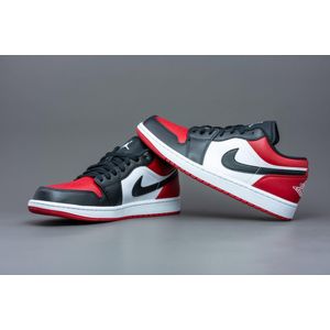 Nike Air Jordan 1 Low 'Gym Red, White-Black ' Maat 45
