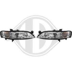 Diederichs - 1824985 - Koplampen - Chroom - HD Tuning - Voor Opel - Met Positielicht