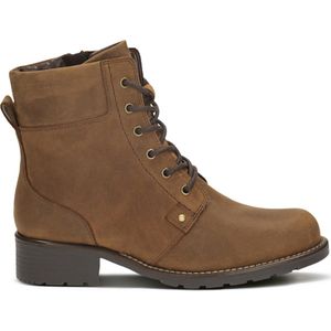 Clarks Orinoco Spice Dames Veterboot - Brown Snuff - Maat 38