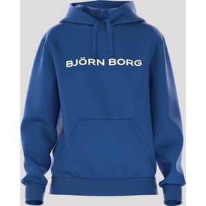 Björn Borg Essential 3 Dames Hoodie - Maat L - Blauw - Trui met Capuchon