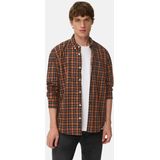 camel active - Shirt - Kaneel - Lange Mouwen - Katoen