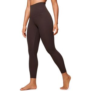 Hoge taille workout leggings 25 inch - Over belly boterzachte full length yoga broek voor dames