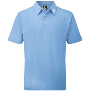 Footjoy Stretch Pique Poloshirt Lichtblauw