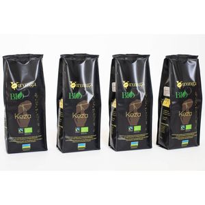 Virunga Coffee - KEZA Gemalen - 4 x 250g - Fairtrade & Biologische Koffie Rwanda