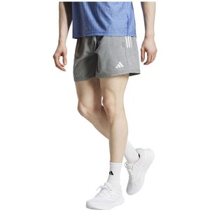 Adidas - Own The Run - Korte Broek - Zwart - 100% Gerecycled Polyester, AEROREADY, Reflecterende Details