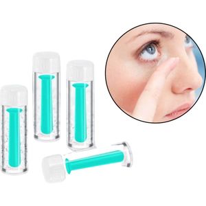 Lenzen Zuignap - Soft Lens Handler - Silicone - Lenzen Pincet - 4 Stuks