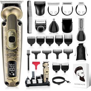 SANSBEAUTÉ - 9-in-1 Tondeuse Baardtrimmer - Goud