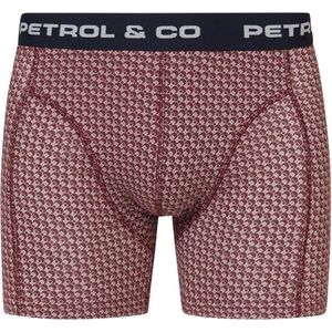 Petrol onderbroek – Petrol Industries – Boxershort Heren – Rood - Wit