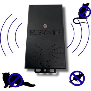 ELEVATE Ultrasone Ongedierteverjager – Werkt op Batterijen – Voor Auto, Garage, Zolder – Tegen Muizen, Ratten, Marters – Milieuvriendelijk