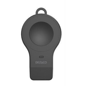 Deltaco AWC-102 Mini Draadloze Oplader geschikt voor Apple Watch - USB-C - Reislader - Zwart