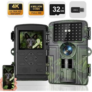 Equivera Wildcamera - Wildcamera met Nachtzicht - Wildcamera's - Wildcamera met Nachtzicht en Wifi - Wildlife Camera's - Wild Camera - Buitencamera met Nachtzicht - Wildcamera voor Buiten - Wildcamera met Sensor