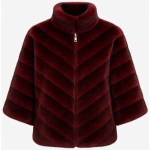 HS Premium Faux Fur Jas – Oversized – One Size – 100% Polyester – 4 Kleuren