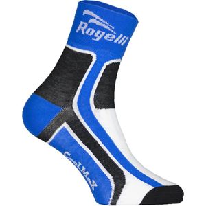 Rogelli Wielersok RCS-03 Coolmax Bl/Zw/Wit 36-39