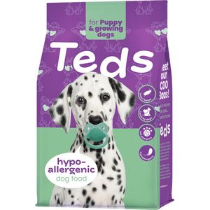 Teds Puppy & Growing Insect Hypoallergeen Insecten - Hondenvoer - 2.5 kg