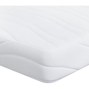 vidaXL - Matrassen - Wit - 200 - x - 200 - cm - 100% - polyester - stof