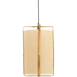 Light & Living Hanglamp Sendai - Jute en Bamboe - 42cm - Naturel