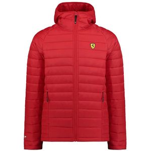 Ferrari - Heren Formule 1 Quilted Jacket - Rood - Maat M