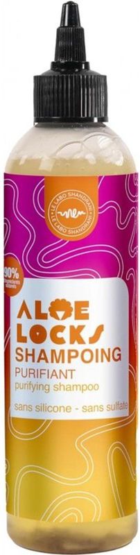 Aloé Locks - Purifying Shampoo - 250ml - Baobab-Ortie - Anti-Breakage en Stimuleert Haargroei