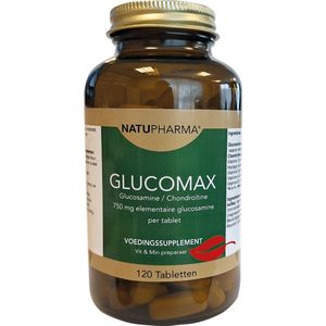 Natupharma GlucoMax - Glucosamine & Chondroitine - Tabletten 120TB