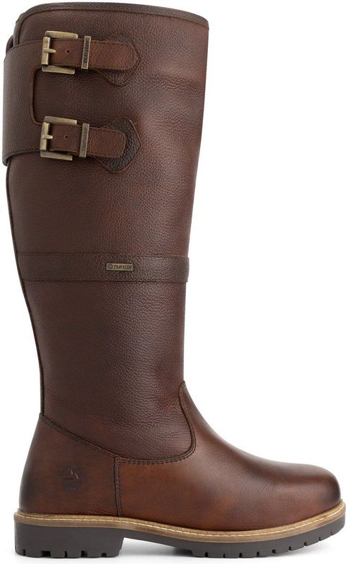 Travelin - Denali - Outdoorlaarzen - Donkerbruin - Waterdicht