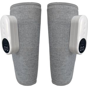 Kuitmassager, beenmassager, warmte- en drukmassager Geschikt voor vermoeide en gespannen benen, Geschikt voor pijn en bloedsomloop, massager met drie intensiteiten en drie standen