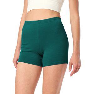 Merry Style MS-MS10-283-LE Dames Leggings - Sport - Vrijetijdsbroek - Kort - Viscose - Sporbroek - Yogabroek - Smaragdgroen - M