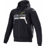 Alpinestars Chrome Ignition Hoodie Black Yellow Fluo S - Maat -