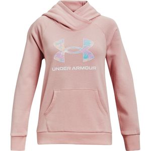 Under Armour Rival Logo Hoodie Meisjes Trui - Maat XL