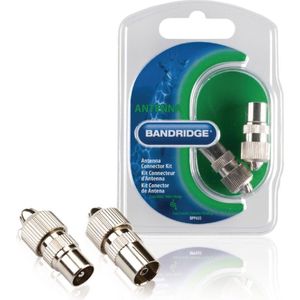 Bandridge - Bandridge Bpp655 Antenneconnectorset - 30 Dagen Niet Goed Geld Terug
