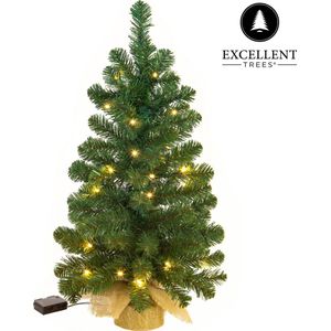 Mini Kerstboom met LED verlichting Excellent Trees® LED Jarbo 60 cm