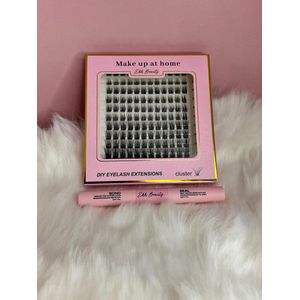 EHH BEAUTY -Lash Box - Wimper Set - Bond en Sealer - 144 stukjes - wimpers -lash extensions kit - Beginners set wimpers