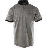 Armani - Grijze Polo Shirt - Heren - Emporio Armani Stijl