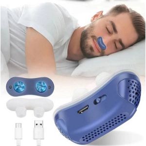 Elektrisch Anti-Snurk Apparaat – Neusclip voor Snurken Preventie, Snurkstopper en Verbeterd Ademhalen –Stil en Effectief Slaapzorgapparaat voor Beter Slapen Zwart