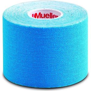 Mueller Kinesiotape | Kinesiology Tape | elastische sporttape| blauw | voorkomt blessures | 100 % hoogwaardig katoen| correctie lichaamshouding