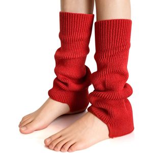 Warme herfst- en wintersokken - 35-40 cm - wijde sokken - warme beenwarmers voor dames in de herfst en winter - gepersonaliseerde sokken met inkeping - sokken met een middelhoge pijp - herfst- en winterbenodigdheden