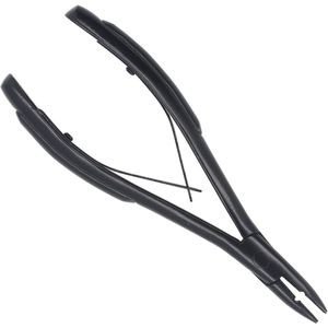 Haarextensions Pliers van RVS met Ergonomische Handgreep - voor Micro Links - Micro Loops - Feather Extensions