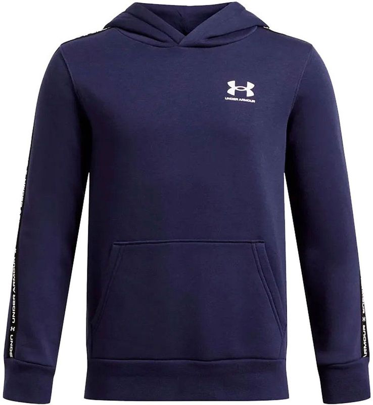 Under Armour - Icon Fleece Taping - Hoodie - Oversized - Katoenmix