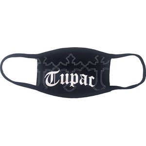 Tupac - Logo & Crosses Masker - Zwart