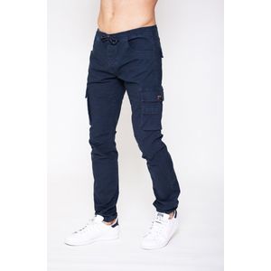 Mezaguz Heren Cargo Broek-Element-Navy-Maat W28 L34