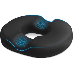 GOODEVN - Donut Kussen - Orthopedisch - Ergonomisch - Zitring Kussen - Voor Aambeien en Stuitpijn