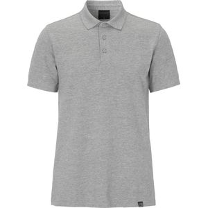 Cottover STRETCH POLO PIQUE MEN - GOTS GECERTIFICEERD 141506 - Grijs Mêlee - 4XL