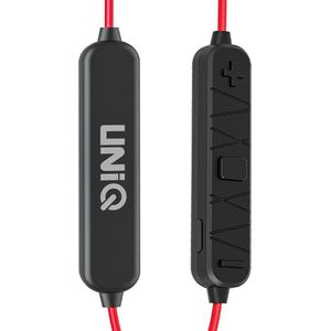 UNIQ Accessory Col draadloze bluetooth nekband oortjes - Zwart