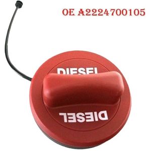 1x Brandstoftankdop Rood Gemaakt van ABS-kunststof Voor Mercedes-Benz W176 W117 X156 W205 W213 - adventskalender 2025