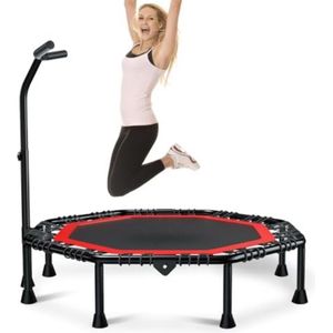 Gratyfied - Trampoline fitness opvouwbaar - ‎128 x 121 x 38 cm - 12,74 kilogram - Rood