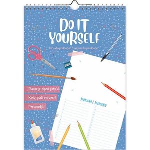 Do it Yourself Verjaardagskalender - A4 formaat