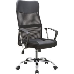 Royalty Line® Luxe Ergonomische Bureaustoel - Verstelbare Kantoorstoel - Bureaustoelen voor Volwassenen - 360 Graden Draaibaar - Zwart