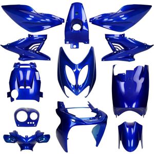 Kappenset MBK Nitro, Yamaha Aerox Metallic blauw