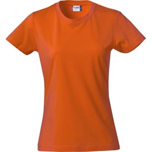 Clique Basic-T Women 029031 - Diep-oranje - M