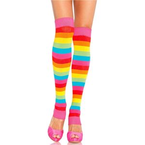Rainbow Leg Warmers