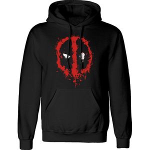 Marvel - Deadpool Splat Zwart Unisex Hoodie - S